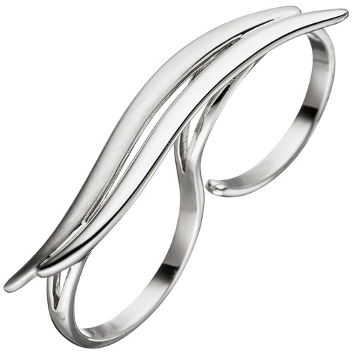 Zweifingerring ring damenring - zweifingerring,