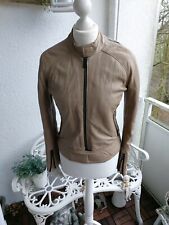 CLOSED Traumhafte Lammlederjacke Gr.S 36 Lederblouson slim warm gesteppt wNeu
