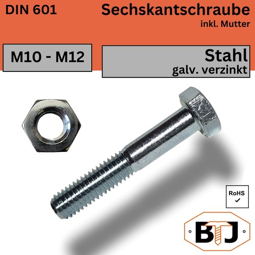 Din 601 sechskantschrauben mit - sechskantschrauben,