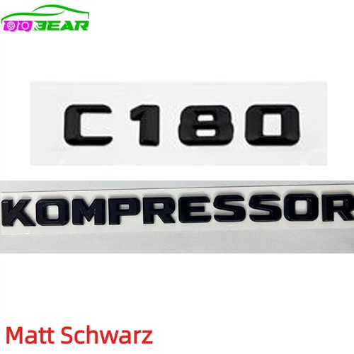 Matt schwarz für 180 - für,