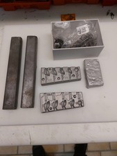 Bleigussform mit Haken und 2