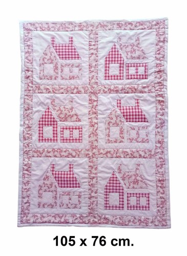 Vintage quilt patchwork 105 - quilt,