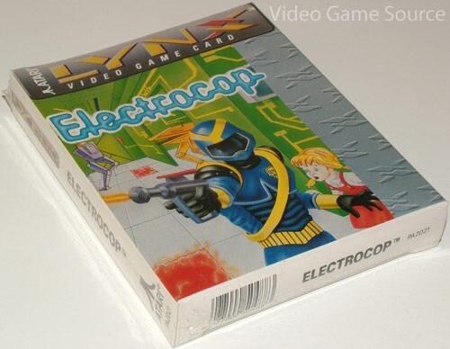 Atari lynx electrocop - atari, game