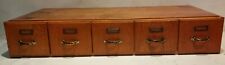 5er Bauhaus Register Karteischrank Karteikasten Schrank MidCentury  
