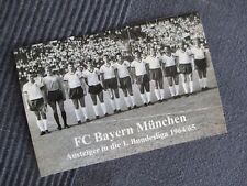 1965 --- FC Bayern München --- Mannschaftskarte --- Aufstieg in die Bundesliga
