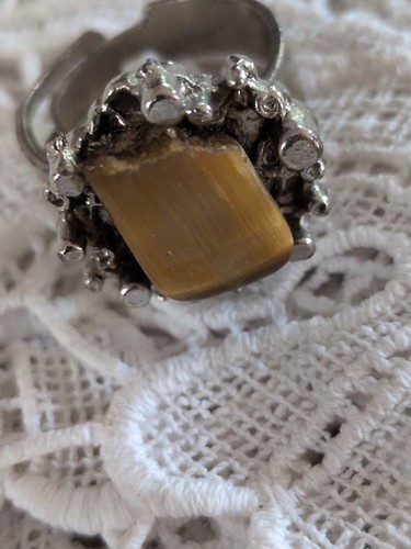 Ring tigerauge metall - ring,