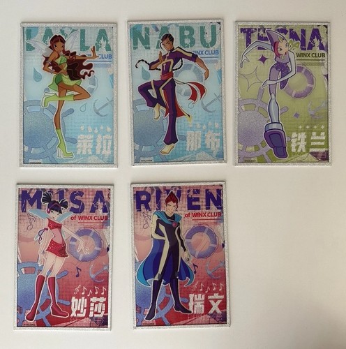 Winx club trading card - card, 6