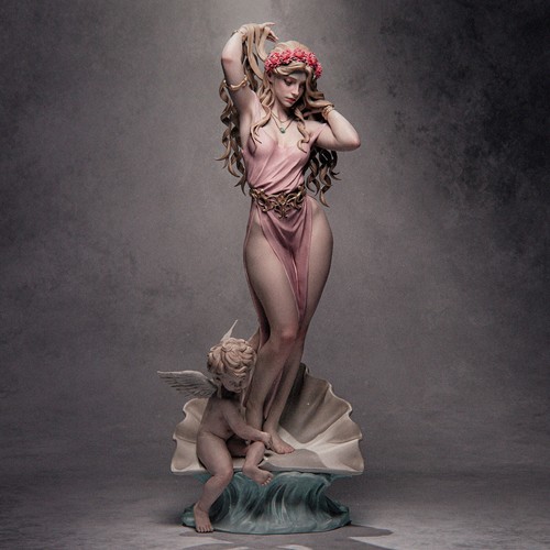 Aphrodite modell figur - modell, resin