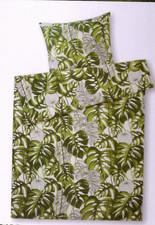 Bettwäsche Blatt Fensterblatt Meradiso  135 x 200 cm Baumwolle/ Polyester