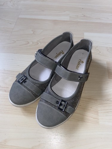 Graue ballerinas mit - graue,