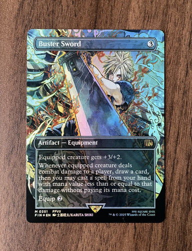 Buster sword - (borderless),
