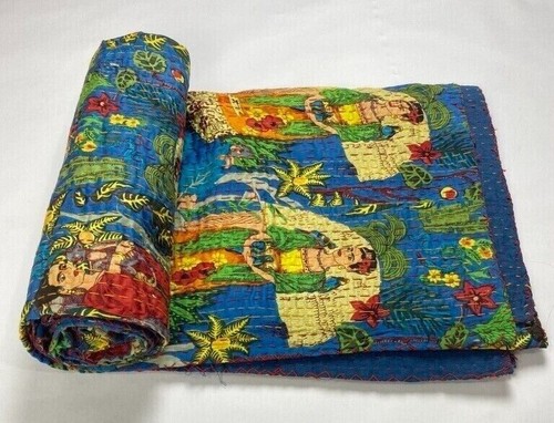 Schöne kantha quilt indische - kantha,
