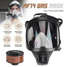 Chemisch Staubdicht Respirator MF14 Gas Gesichtsmaske Sicherheitsfilter DHL