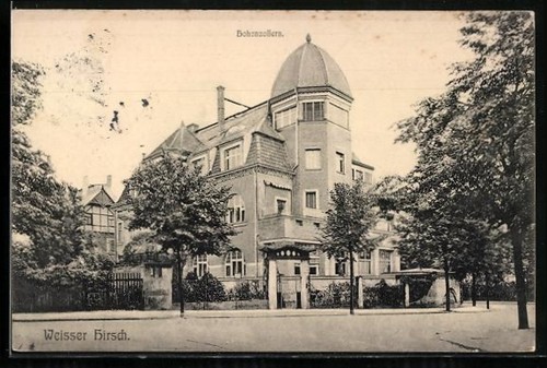 Ansichtskarte dresden weisser - ansichtskarte, dresden-weisser