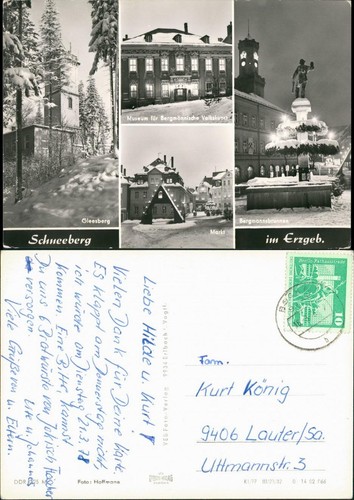 Schneeberg ddr - schneeberg,
