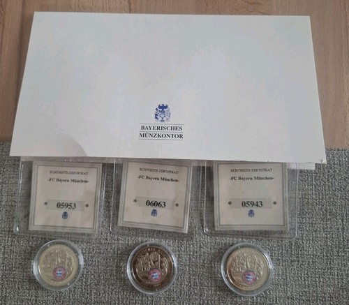 Münze medaille fc - fc, bayern