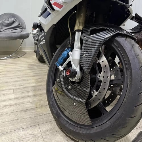 Carbon fiber front disc - carbon,