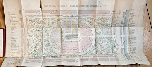 Plan 1867 weltausstellung - plan,