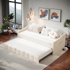 Polsterbett Ausziehbares