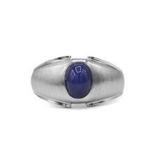 Ring mit Sternsafir 1,3 ct
