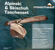 Skitasche + Skischuhtasche Set einstellbar 165 bis 195 cm Ski-Schuh-Tasche