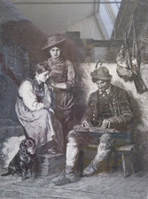 Original  Holzstich