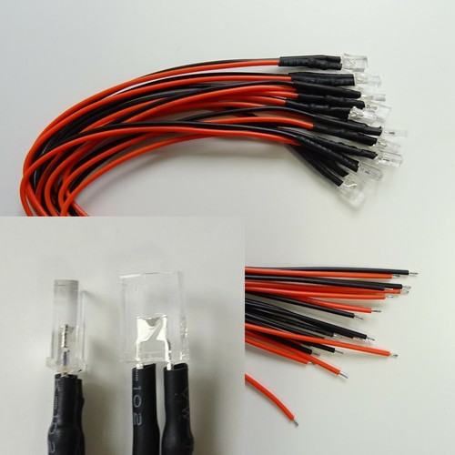 Stück led weiß - weiß, klar
