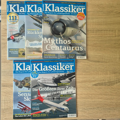 Klassiker der luftfahrt - klassiker,