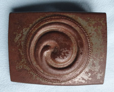 Koppelschloss Militaria 2wk WW2 Eisen Uniform Gürtelschnalle keltisches Symbol