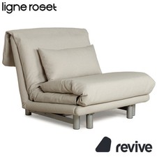 Ligne Roset Multy Stoff Sessel Beige Neubezug manuelle Funktion