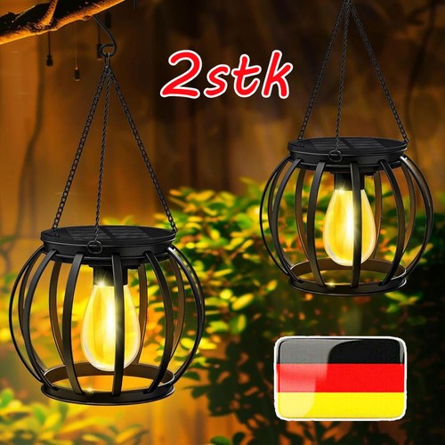 Solarlampe hängeleuchte - 2x,