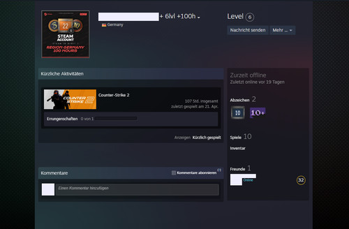 Dig steam account cs2 6 - steam, (6