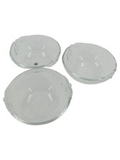 WMF Orchidee Dessertschüssel 3er Set Glas Transparent Klassisch 7cm