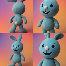 Kikaninchen Kuscheltier  – guter gebrauchter Zustand