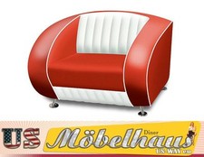 SF-01-CB Bel Air Fifties Style Designer Sofa Wohnzimmer Sessel Retro 50er Jahre 