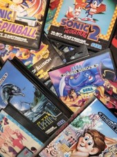 Sega Mega Drive  Riesen Spiele Auswahl Module und OVP Games