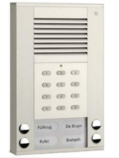 TCS Außenstation ASE51040-0010 mit 4 Klingeltasten, eloxiert natur
