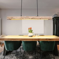 Holzleuchte Hängelampe