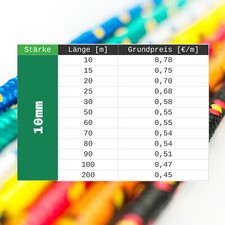 POLYPROPYLEN SEIL 2mm-12mm
