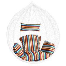 Kissen Sitzkissen Rückenkissen für Hängesessel Sitzpolster Auflage Rückenpolster