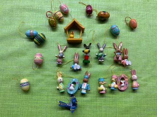 Alter osterschmuck aus - , holz