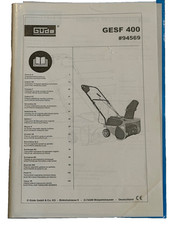 GÜDE GESF 400 Elektro