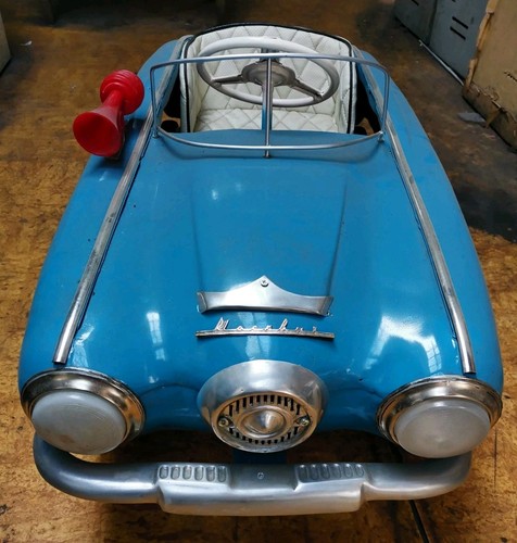 Kinder tretauto metall rot - metall,