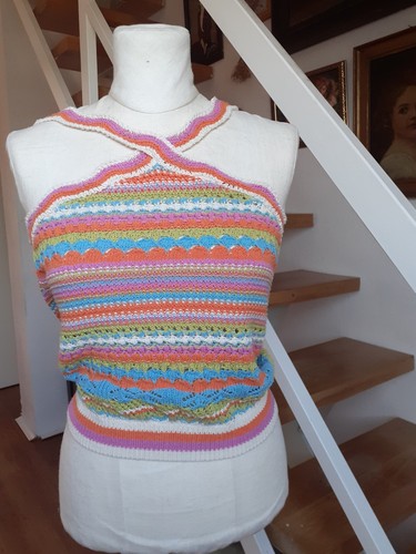 Strick top jumper pullunder - jumper,