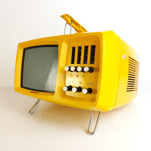 Vintage mini television space - mini,