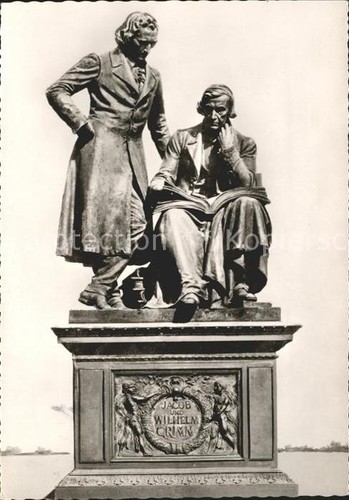Denkmal brueder grimm hanau - hanau, am