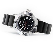 AUTOMATIC MILITARY RUSSIAN WATCH TAUCHERUHR AUTOMATIK VOSTOK 120509 20 ATM DE