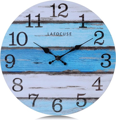 Lafocuse marine wanduhr blau - wanduhr,