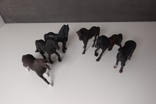 Schleich Pferde Sammlung verschiedene Rassen 6 Stück– guter Zustand