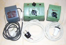 3 (+1 Zugabe) Netzanschlußgeräte  Fleischmann Spur 0  GFN  Regeltrafo Fahrregler